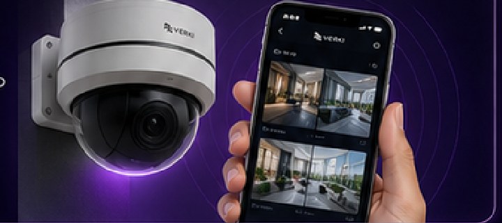 Cámara CCTV Verki y monitoreo remoto desde la app móvil
